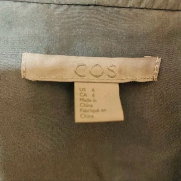 COS SILK BLOUSE - Picture 4 of 5